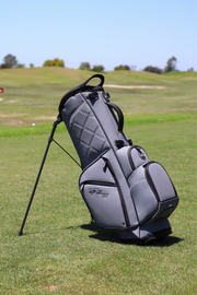 SIGNATURE STAND BAG - STONE GRAY